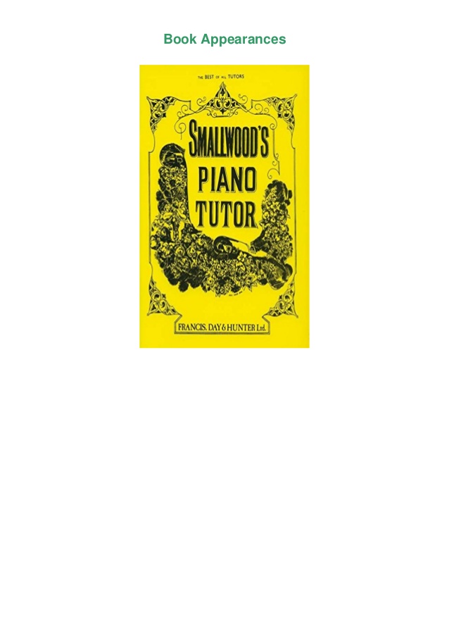 Smallwood Piano Tutor Pdf